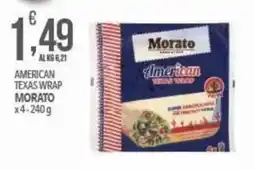 Iper Nonna Isa American Texas Wrap Morato offerta