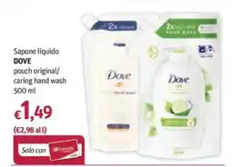 Futura Supermercati Sapone liquido DOVE pouch original offerta