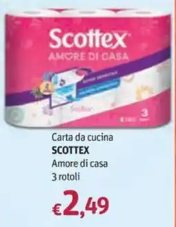 Futura Supermercati Carta da cucina Scottex Amore di casa offerta