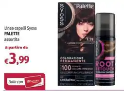 Futura Supermercati Palette Syoss offerta