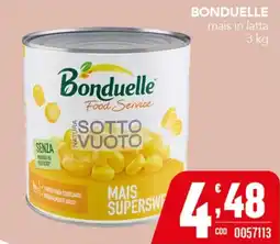 Gruppo di Palo Bonduelle mais in latta offerta