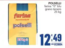 Gruppo di Palo farina 0 blu grano tenero offerta