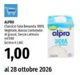 Emi Supermercati Alpro Classico Soia Bevanda offerta