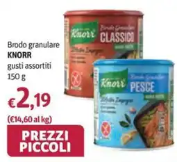 Futura Supermercati Brodo granulare Knorr gusti assortiti offerta