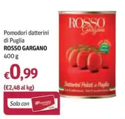 Futura Supermercati Pomodori datterini di Puglia ROSSO GARGANO offerta