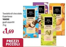 Futura Supermercati Tavoletta di cioccolato Experience Vanini offerta