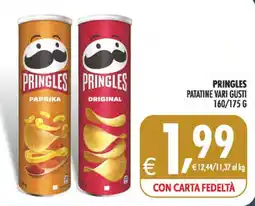 Deco Iperstore Pringles patatine vari gusti offerta