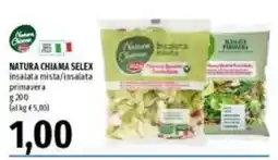Emi Supermercati Natura Chiama Selex insalata mista offerta