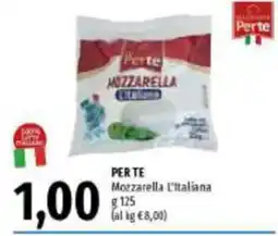 Emi Supermercati Mozzarella L'Italiana offerta
