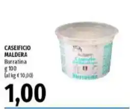 Emi Supermercati Caseificio Maldera Burratina offerta