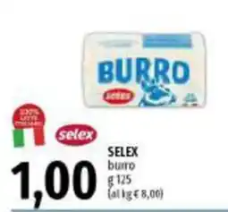 Emi Supermercati Selex burro offerta