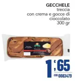 Gruppo di Palo Gecchele treccia con crema e gocce di cioccolato offerta