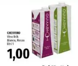 Emi Supermercati Chevvino Vino Brik offerta