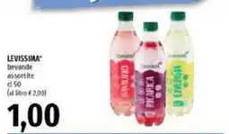 Emi Supermercati Levissima bevande assortite offerta
