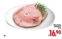Deco Iperstore Pesce spada decongelato offerta