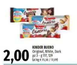 Emi Supermercati Kinder bueno offerta