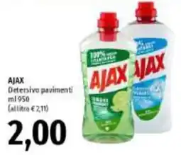 Emi Supermercati Ajax Detersivo pavimenti offerta