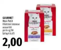 Emi Supermercati Gourmet Mon Petit Filettini Intense offerta