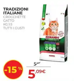 Arcaplanet Crocchette gatto Morando Tradizioni Italiane offerta
