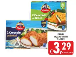 Deco Iperstore Findus Crocchette vari tipi offerta