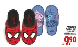 Deco Iperstore Pantofole cartoon kids offerta
