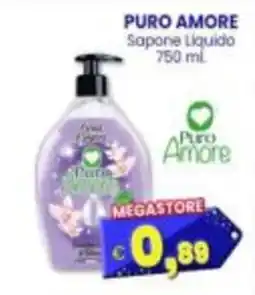 Punto Shopping Megastore Sapone Liquido Puro Amore offerta