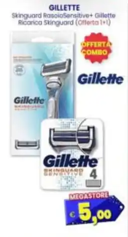 Punto Shopping Megastore Gillette Skinguard Rasoio Sensitive offerta