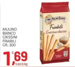 Carni e Affini Supermercati Mulino Bianco Friabili Grissini classici offerta