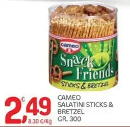 Carni e Affini Supermercati Cameo Snack Friends Sticks & Bretzel offerta