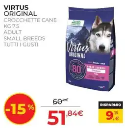 Arcaplanet Virtus Original Crocchette Cane offerta