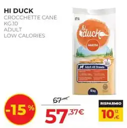 Arcaplanet Hi Duck Crockette Cane offerta