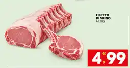 IperSisa Filetto di suino offerta
