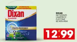 IperSisa Dixan detersivo lavatrice fustone offerta