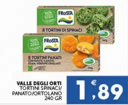 IperSisa Frosta tortini spinaci offerta