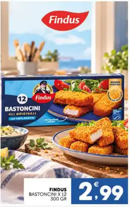 IperSisa Findus Bastoncini offerta