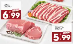 IperSisa Lonza di suino offerta
