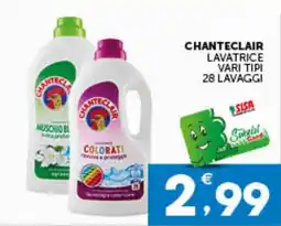 IperSisa Chanteclair lavatrice vari tipi offerta
