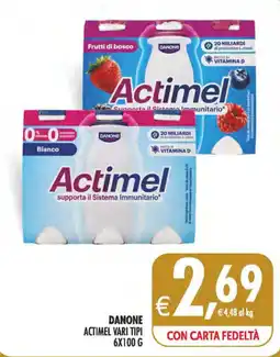 Deco Iperstore Actimel Danone offerta