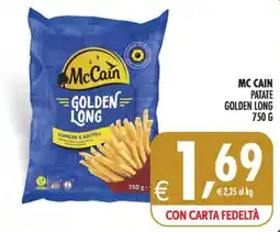 Deco Iperstore McCain Golden Long offerta