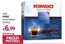 Futura Supermercati Caffè Kimbo aroma italiano offerta