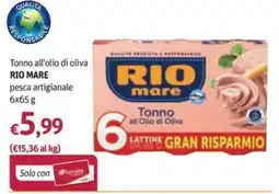 Futura Supermercati Tonno all'olio di oliva RIO mare offerta