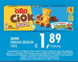 Deco Iperstore Oro Ciok Orsociock offerta