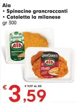 DeSpar Express Aia Spinacine grancroccanti offerta