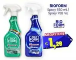 Punto Shopping Megastore Bioform spray offerta