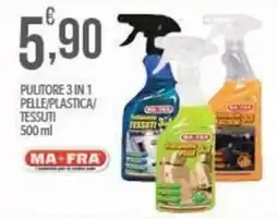 Iper Nonna Isa Pulitore 3 in 1 pelle/plastica/tessuti Ma Fra offerta