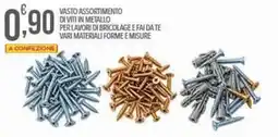 Iper Nonna Isa Vasto assortimento di viti in metallo offerta