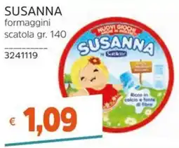Stop&Shop formaggini susanna offerta