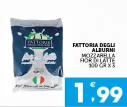 IperSisa Fattoria degli Alburni Mozzarella Fior di Latte offerta