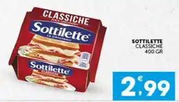 IperSisa Sottilette classiche offerta