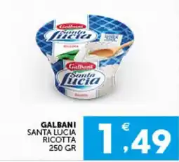 IperSisa Galbani Santa Lucia Ricotta offerta